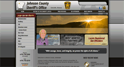 Desktop Screenshot of johnsoncosheriff.com